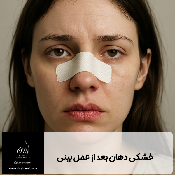 خشکی دهان بعد از جراحی بینی - دکتر امین قانعی 